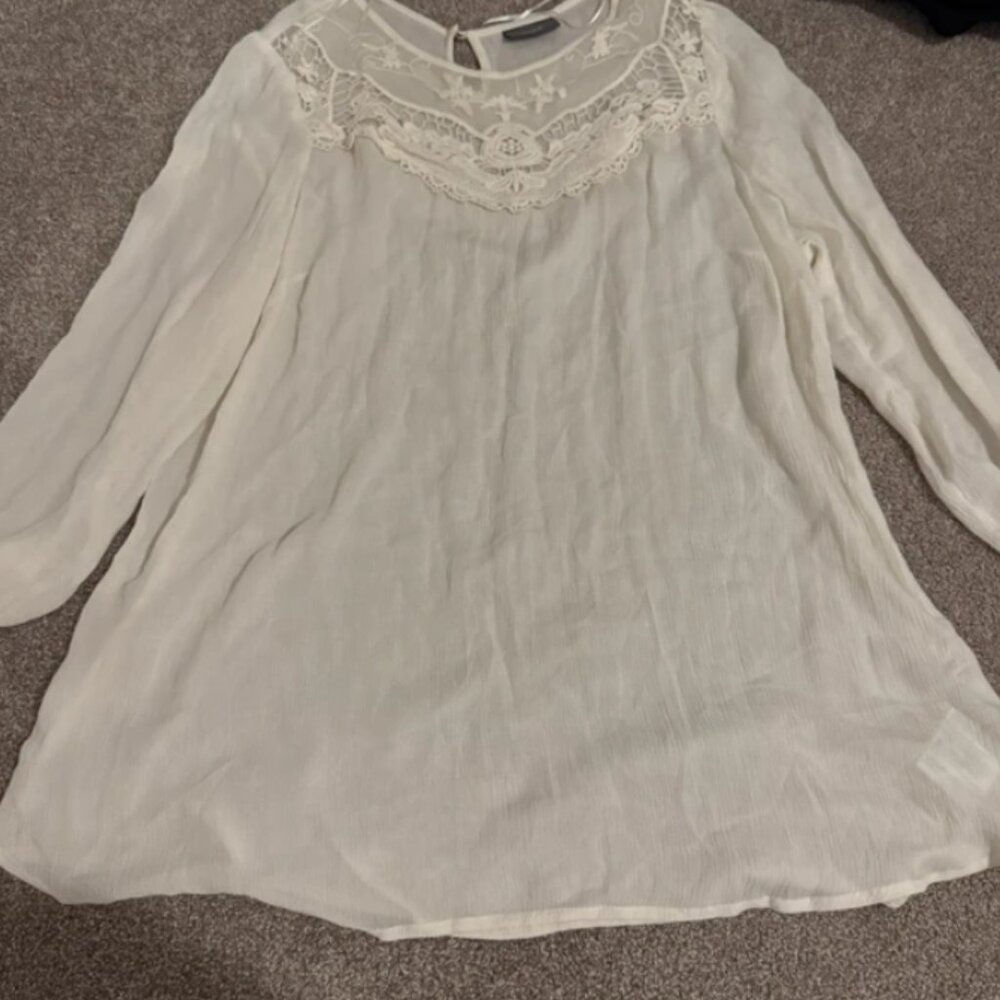 Yessica white dress size m